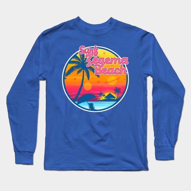 Starship Troopers Zegema Beach Long Sleeve T-Shirt by PopCultureShirts